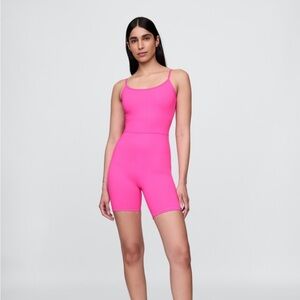 GAP pink workout onesie